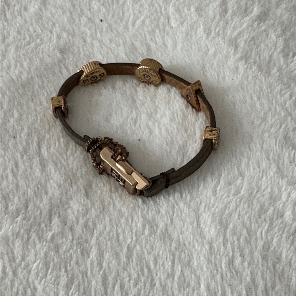 Brown and Gold Bracelet